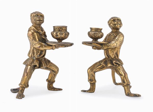 COPPIA DI BUGIE IN BRONZO, PAESI BASSI