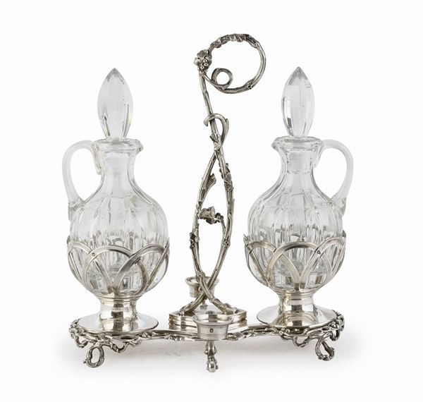 OLIERA IN ARGENTO, PARIGI 1850 ca.