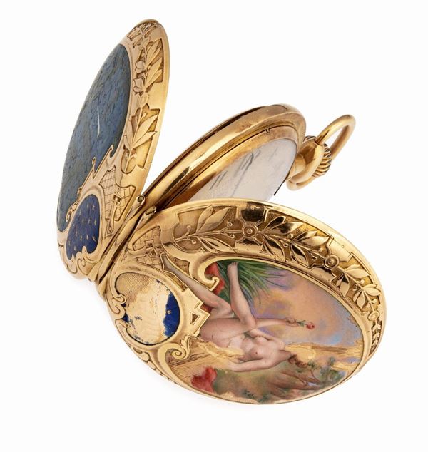 OROLOGIO DA TASCHINO BOREL FILS &amp; CIE