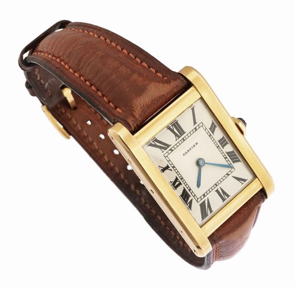 OROLOGIO CARTIER TANK ORO