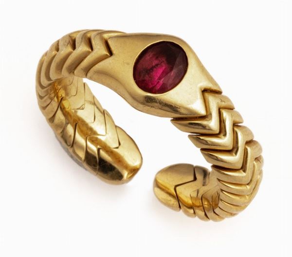 ANELLO BULGARI CON RUBINO