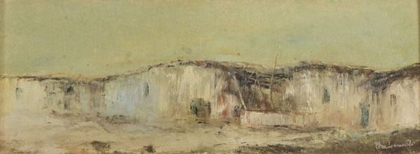 DIPINTO PAESAGGIO DI ETTORE LEONARDI