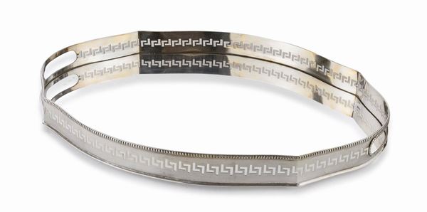 VASSOIO IN SILVERPLATED, INGHILTERRA 1960 ca.