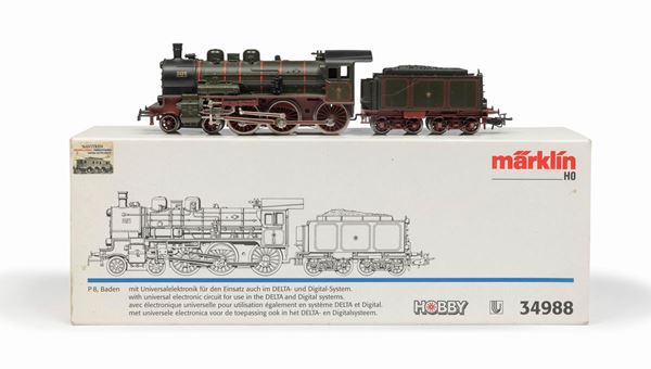 LOCOMOTIVA A VAPORE M&#196;RKLIN