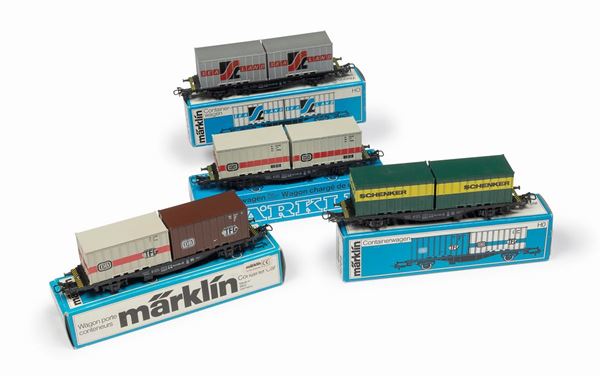LOTTO PORTA CONTAINER M&#196;RKLIN
