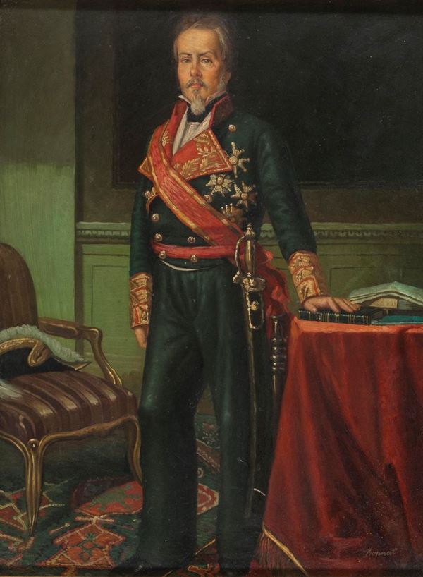 DIPINTO UFFICIALE F.TO LEON JOSEPH FLORENTIN BONNAT