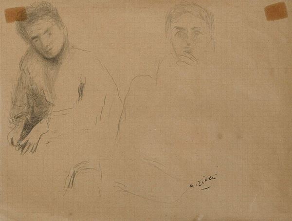 DUE DISEGNI DI ALBERTO ZIVERI