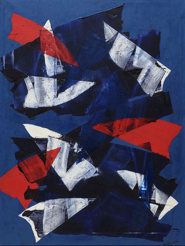 DIPINTO ASTRATTO DI LUIGI MONTANARINI