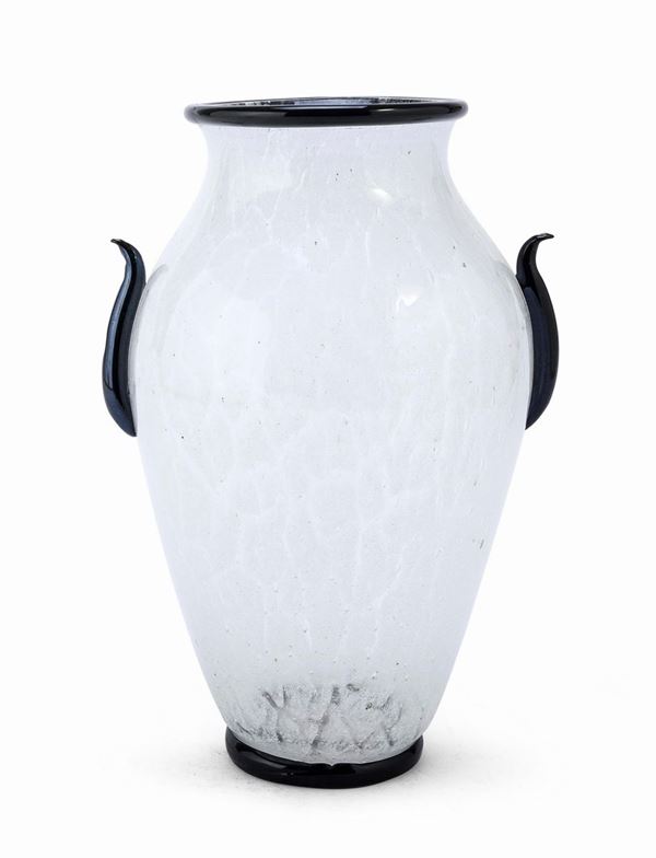 VASO AD ANFORA, MURANO ANNI &#39;80