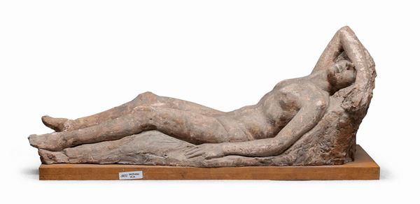 SCULTURA IN TERRACOTTA ATTRIBUITA A MIM&#204; LAZZARO