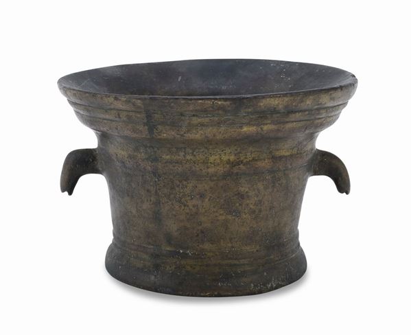 MORTAIO IN BRONZO, XVII SECOLO