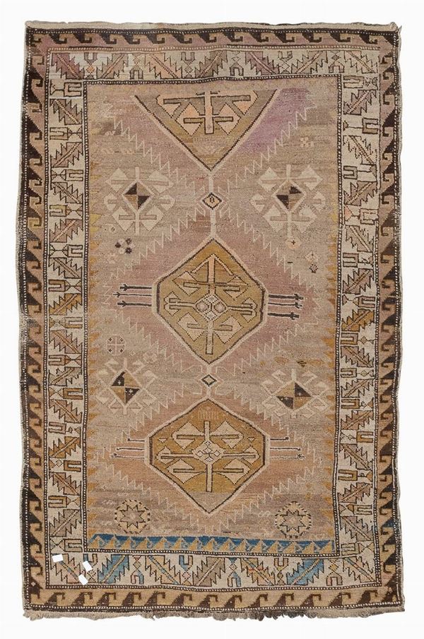 TAPPETO SHIRWAN BAKU ANTICO, XIX SECOLO