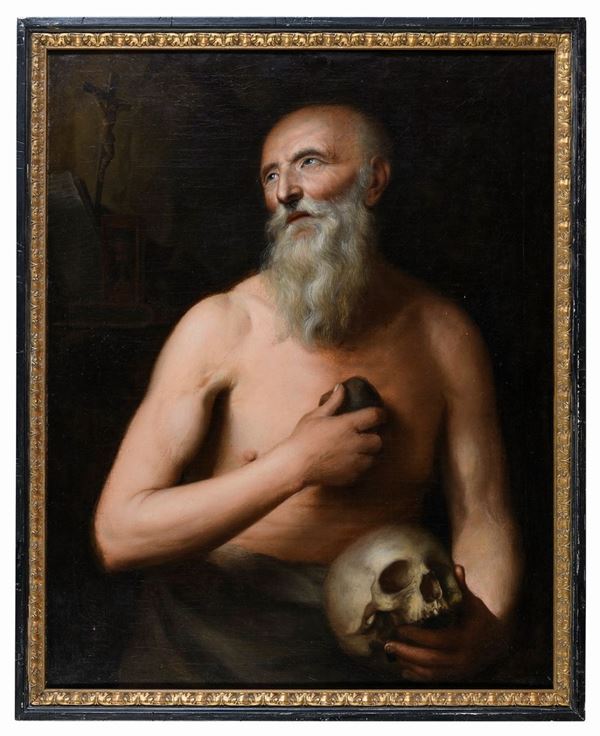 DIPINTO SAN GIROLAMO DI SEGUACE DI HENDRICK VAN SOMER