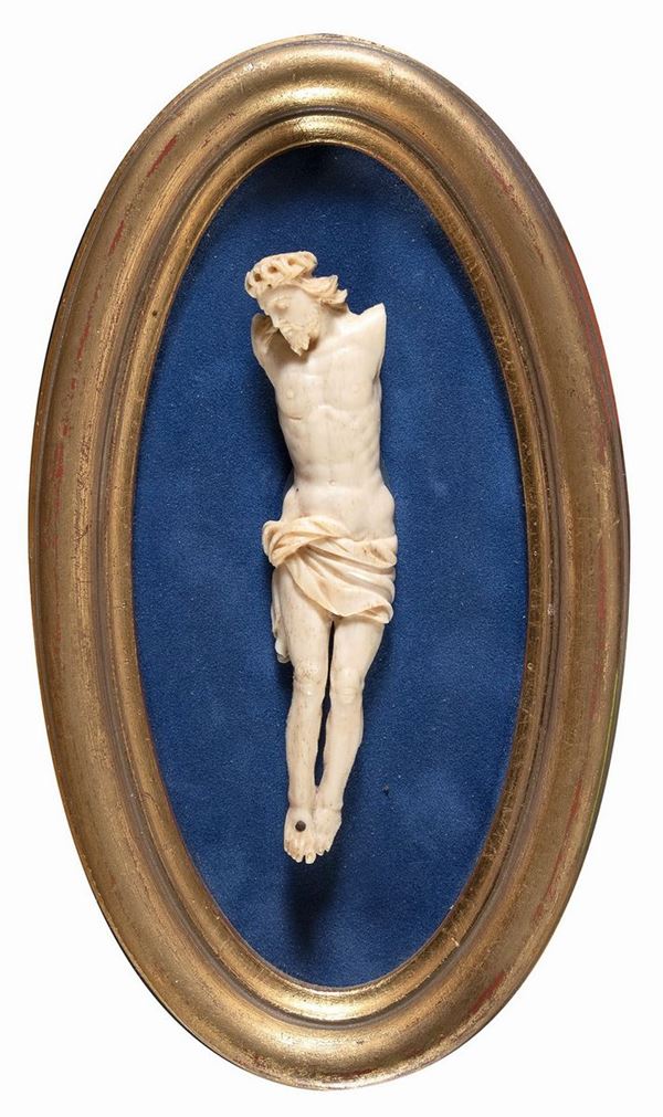 TORSETTO DI CRISTO IN AVORIO