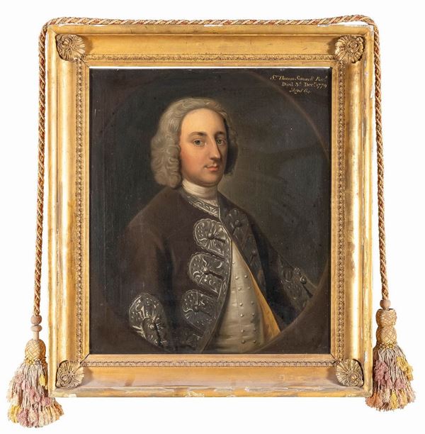 RITRATTO DI SIR THOMAS SAMWELL BUNT DI PITTORE INGLESE