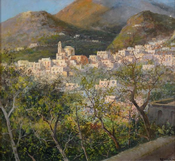 DIPINTO POSITANO DI VINCENZO LARICCHIA