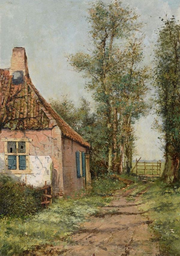 SENTIERO PRESSO UNA CASA DI ALFRED DE BYLANDT