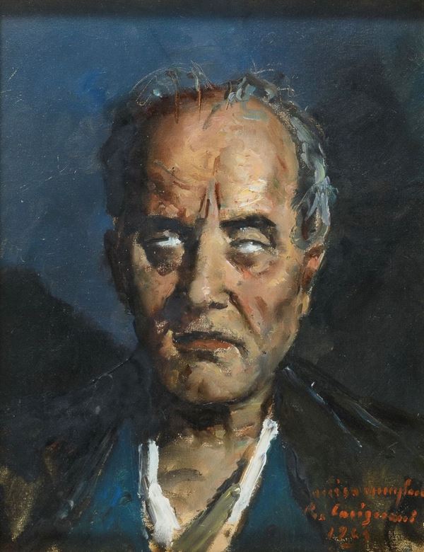 DIPINTO IL CIECO DI ROBERTO CARIGNANI