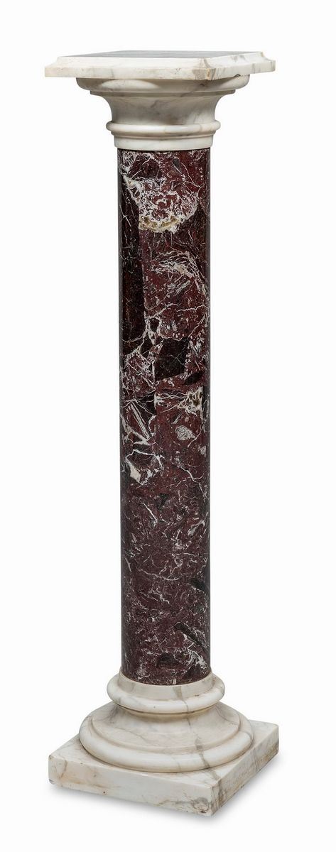 COLONNA IN MARMO AFRICANO, XIX SECOLO