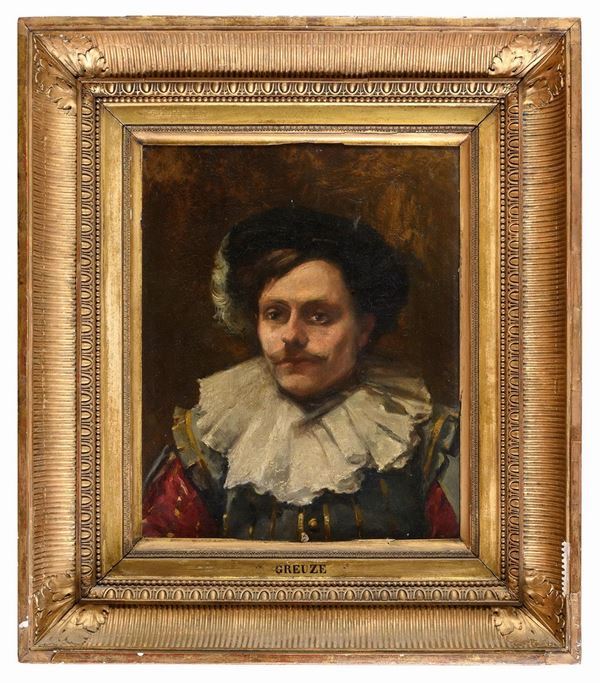 RITRATTO DI SPADACCINO DI PITTORE FRANCESE