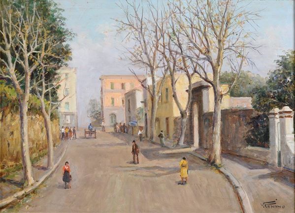 DIPINTO STRADA DI VINCENZO CANINO