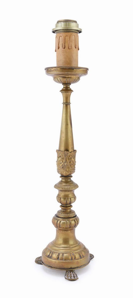 CANDELIERE IN OTTONE