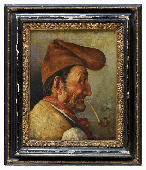DIPINTO PESCATORE DI VINCENZO MONTEFUSCO