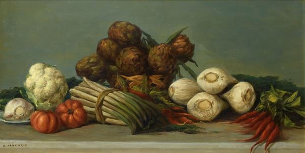 NATURA MORTA DI ORTAGGI F.TA P. STEFANO MACARIO