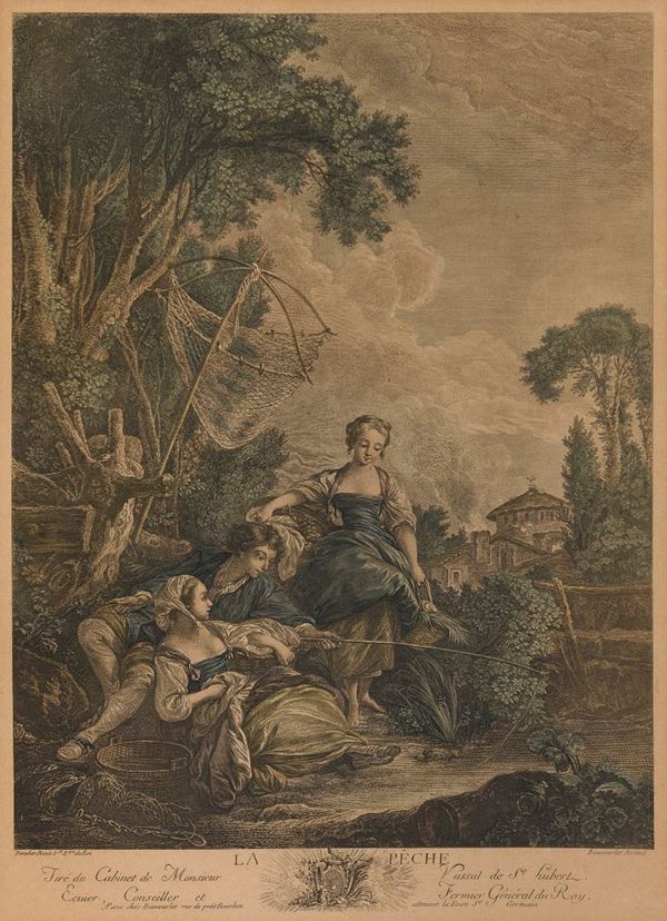 INCISIONE LA PESCA DA BOUCHER