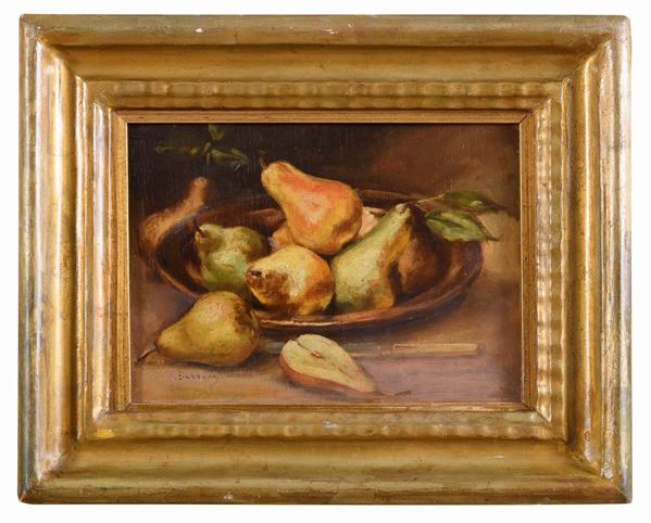 DIPINTO NATURA MORTA DI VITTORIO BUSSONI