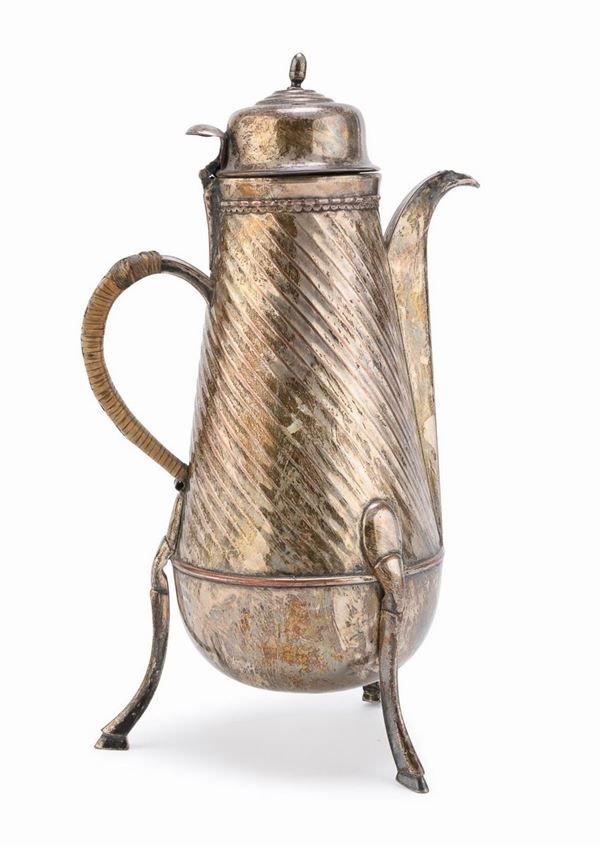 TEIERA IN SILVERPLATED, INGHILTERRA 1930 ca.