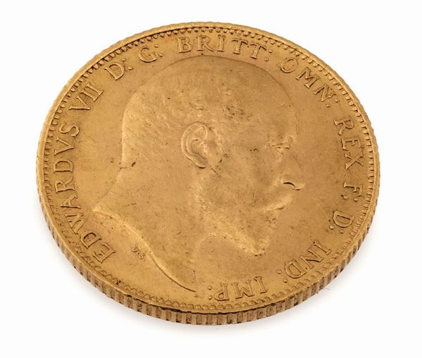 MONETA ROYAL MINT STERLINA EDUARDO VII