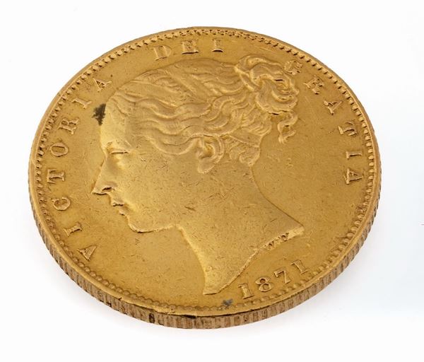 MONETA ROYAL MINT REGINA VICTORIA 1871