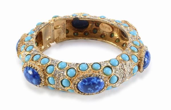 BRACCIALE RIGIDO, KENNETH JAY LANE ANNI &#39;60