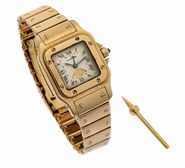 OROLOGIO DA POLSO CARTIER SANTOS GALBEE, REF. 819902