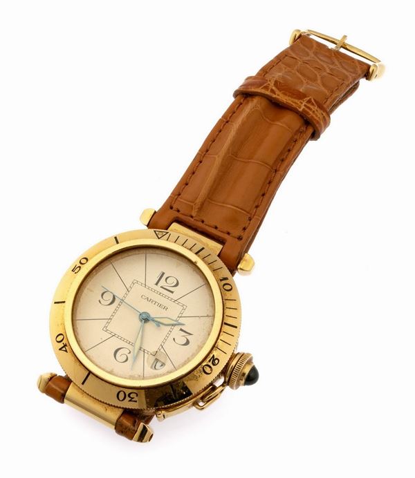 OROLOGIO DA POLSO CARTIER PASHA, REF. 820901