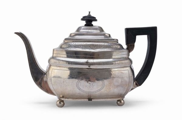 TEIERA IN ARGENTO, FULLER LONDRA 1807