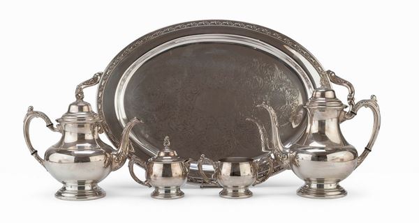 SERVIZIO DA T&#200; IN SILVERPLATED, STATI UNITI