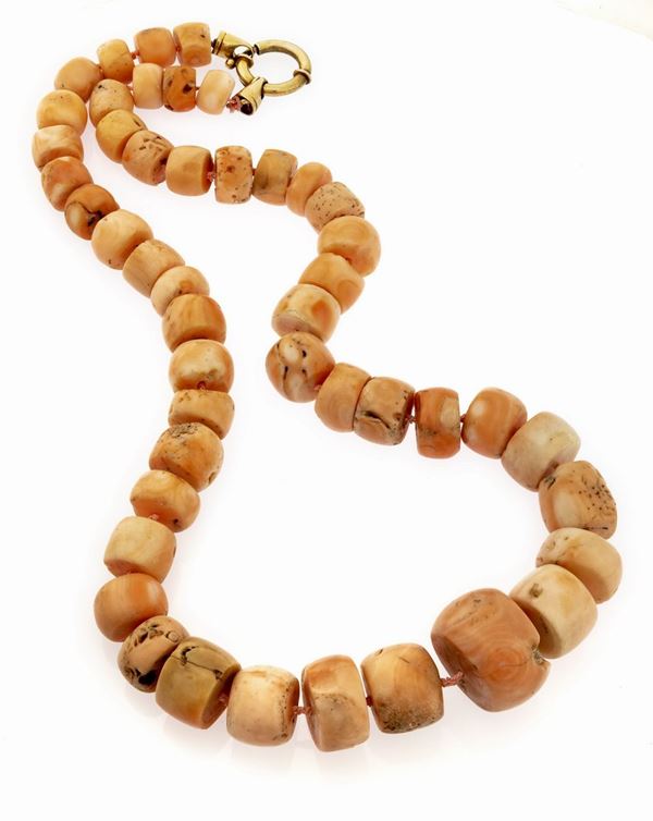 COLLANA DI CORALLO ROSA