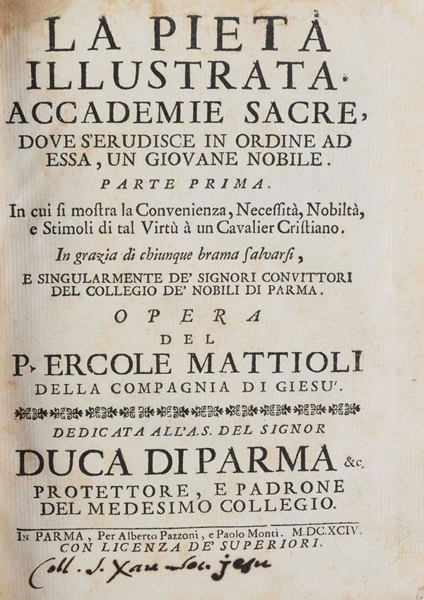 DUE VOLUMI LA PIET&#193; ILLUSTRATA