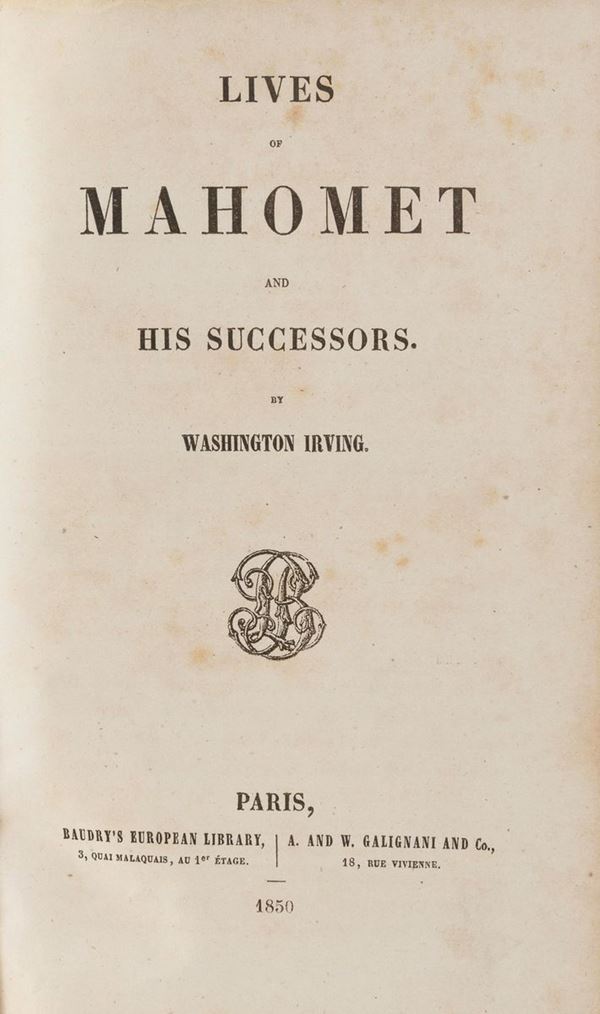 UN VOLUME MAOMETTO