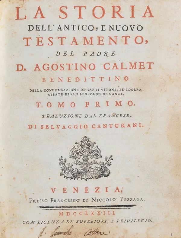 DUE VOLUMI BIBBIA
