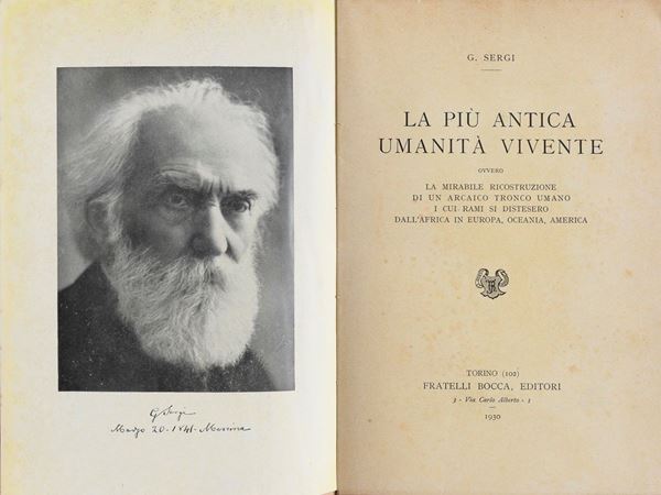 VOLUME ANTROPOLOGIA, SERGI
