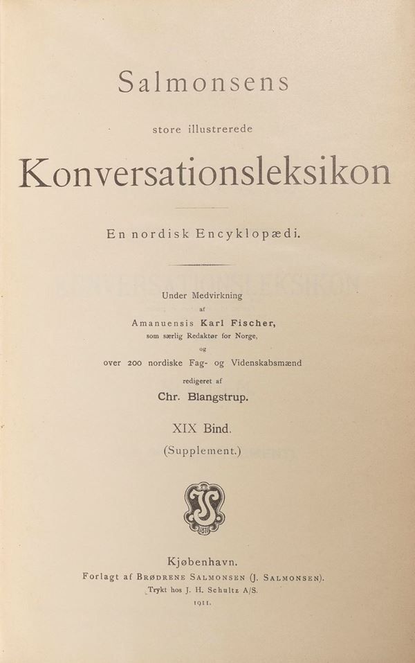 UNDICI VOLUMI ENCICLOPEDIA NORDICA