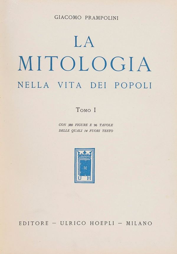 DUE VOLUMI LA MITOLOGIA