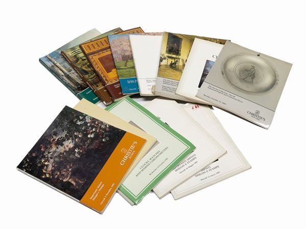 QUATTORDICI CATALOGHI D&#39;ASTE CHRISTIE&#39;S