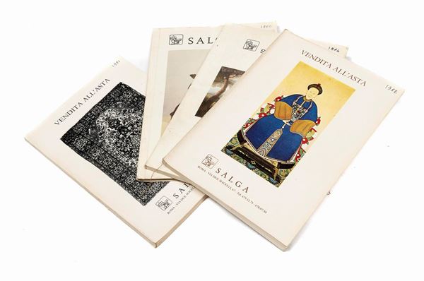 QUATTRO CATALOGHI D&#39;ASTE SALGA