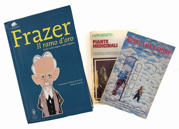TRE VOLUMI ERBORISTICA E MAGIA