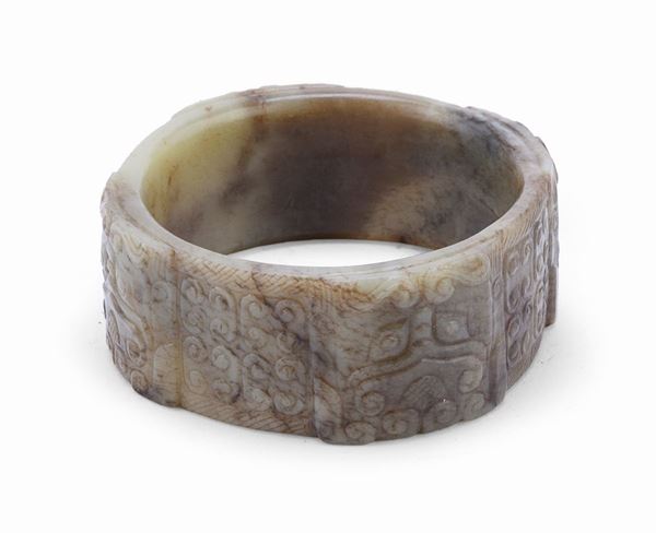 BRACCIALE IN GIADA, CINA INIZI XX SECOLO