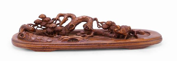 GRUPPO IN LEGNO, GIAPPONE XX SECOLO